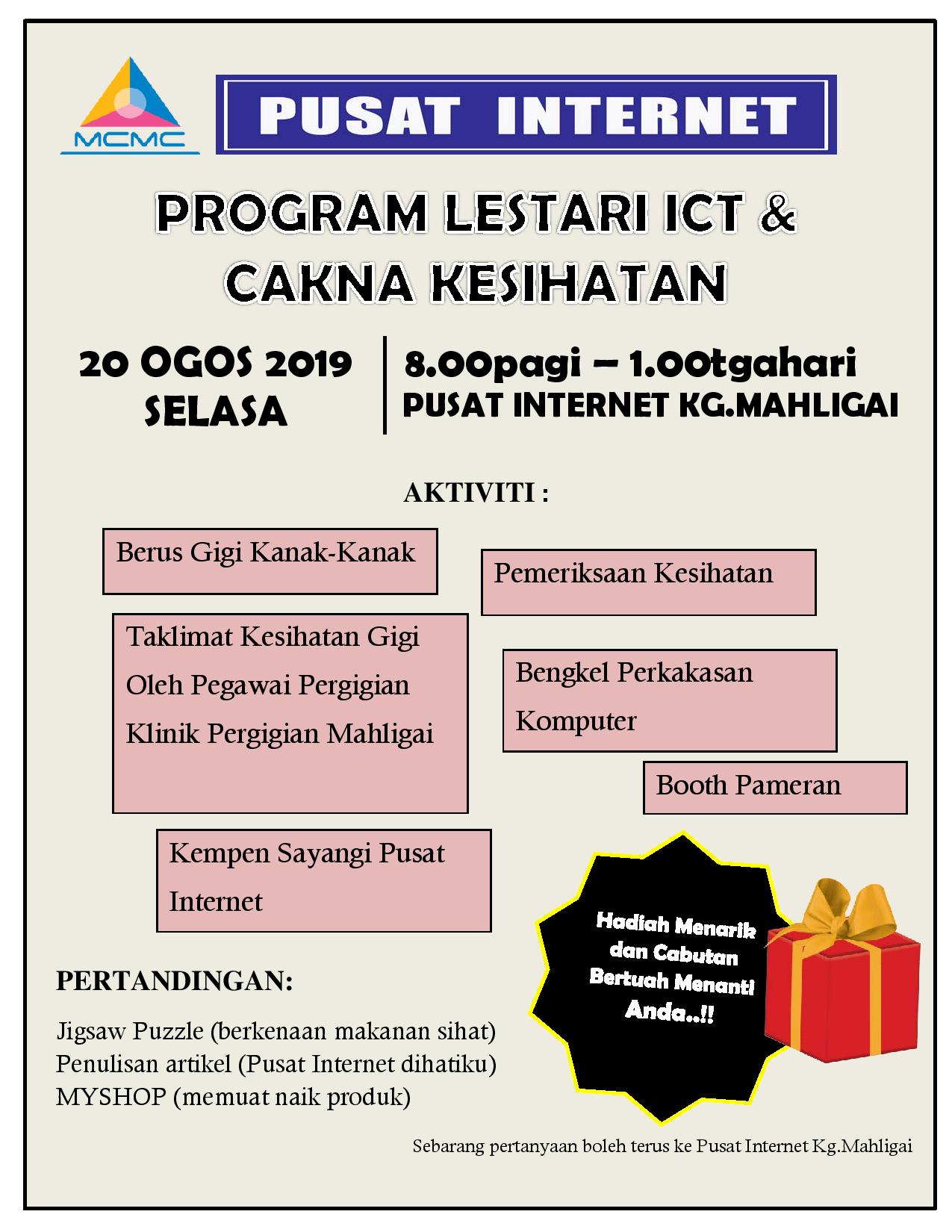 Poster Program Lestari ICT