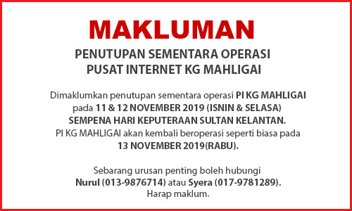 NOTIS PENUTUPAN PI 1112