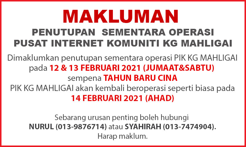 NOTIS PENUTUPAN PI CNY