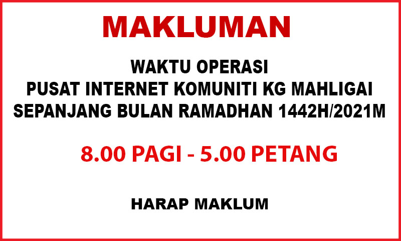 NOTIS RAMADHAN