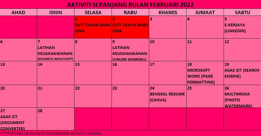 FEBRUARI 2022
