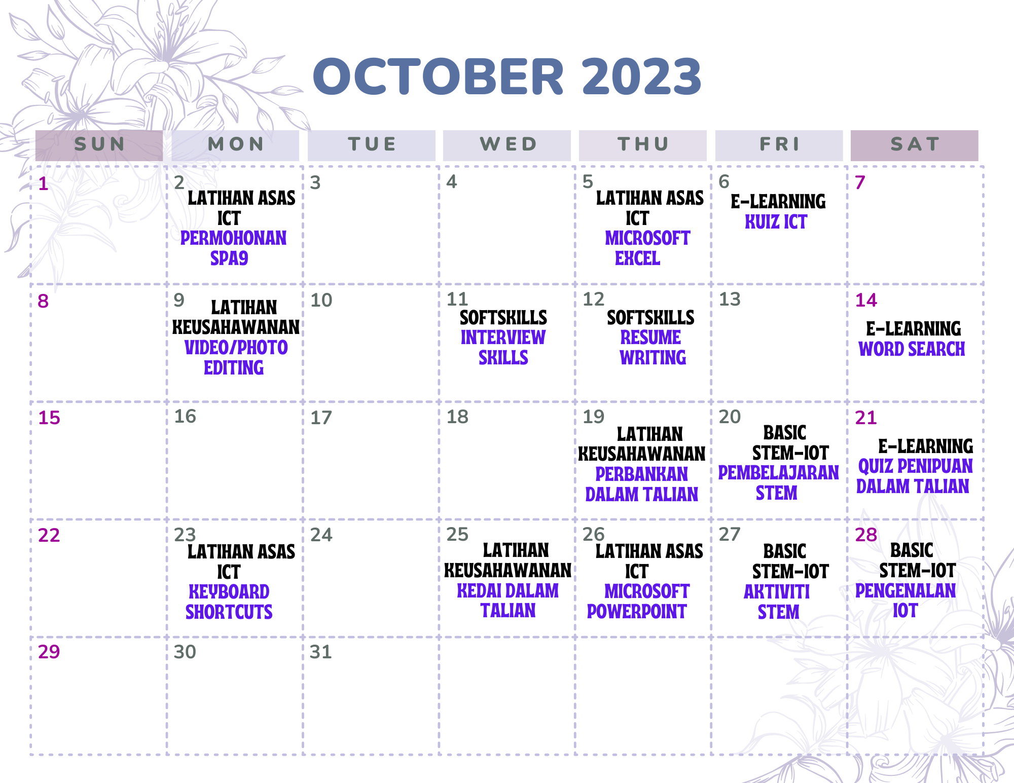 OKTOBER 2023